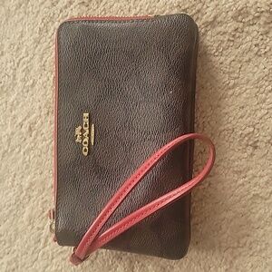 Coach wrist wallet